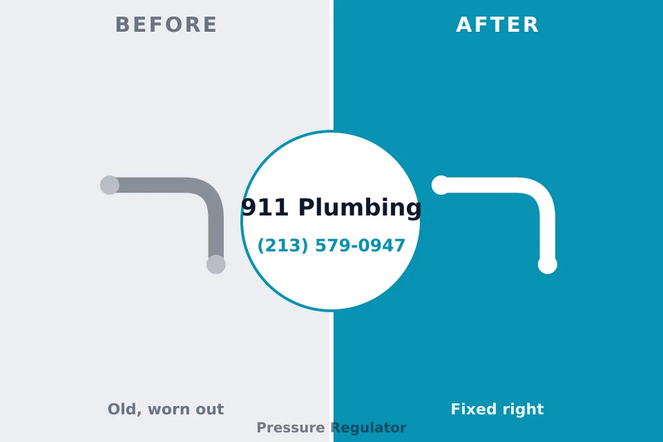 Before and after: plumbing repair North Terre Haute, IN